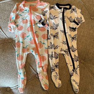 Bundle of KicKee Pants Zipper Footies